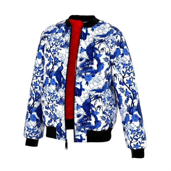 FreshHoods Other - FreshHoods Peacock Bomber Jacket